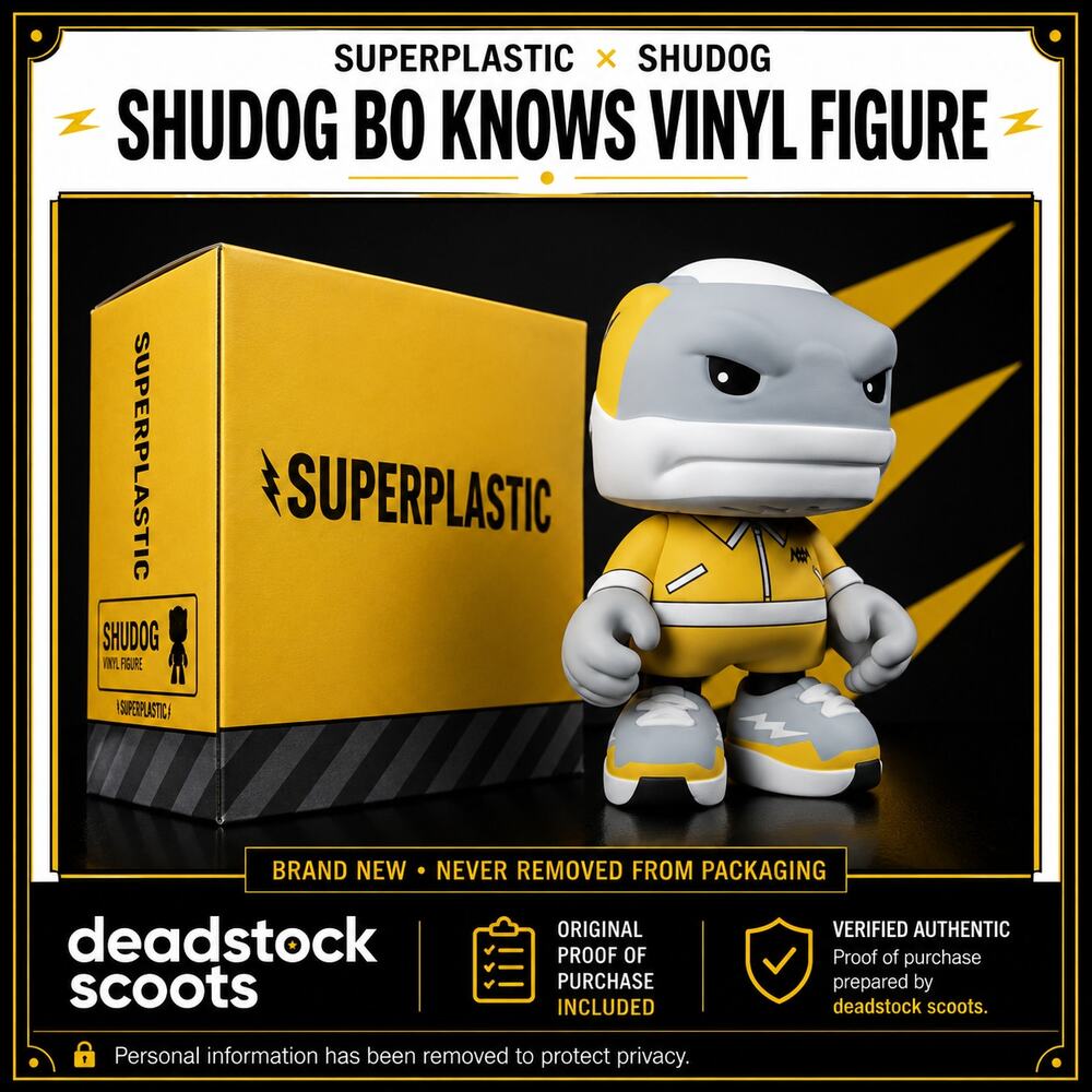Superplastic SHUDOG BO KNOWS Vinyl Figure Art Toy Designer Collectible
